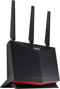 ASUS RT AX86U Pro AX5700 Dual Band WiFi 6 Extendable Wireless Gaming Router